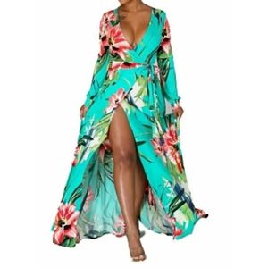 Gorgeous Floral Maxi Dress